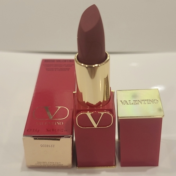SALE - BNIB❤️NEW VALENTINO #107A ODE TO NATURAL Rosso Refillable Lipstick ✨NIB - Picture 14 of 15